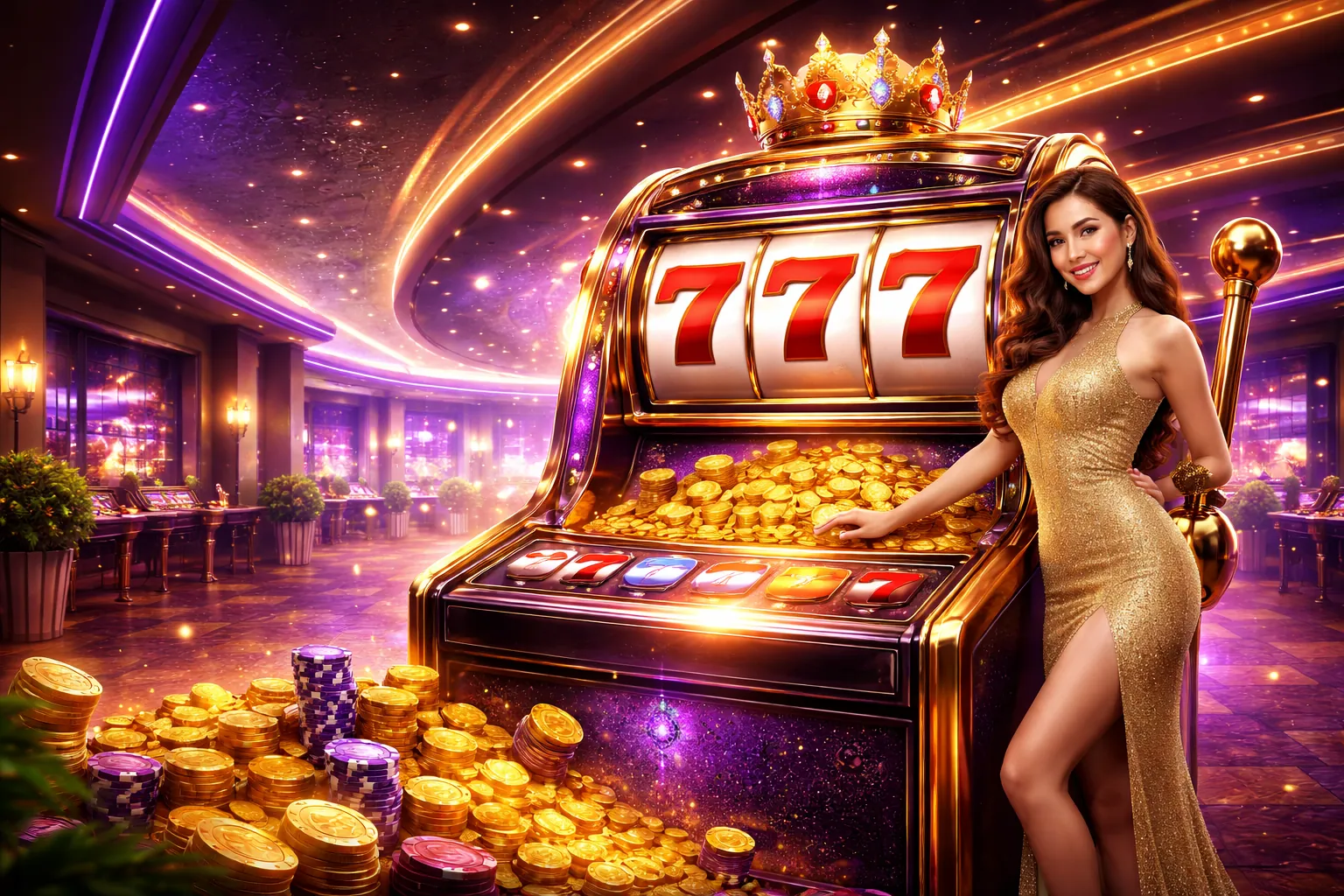 Hình ảnh chính trò chơi slot f1680 app với biểu tượng nổ hũ và tiền thưởng lớn